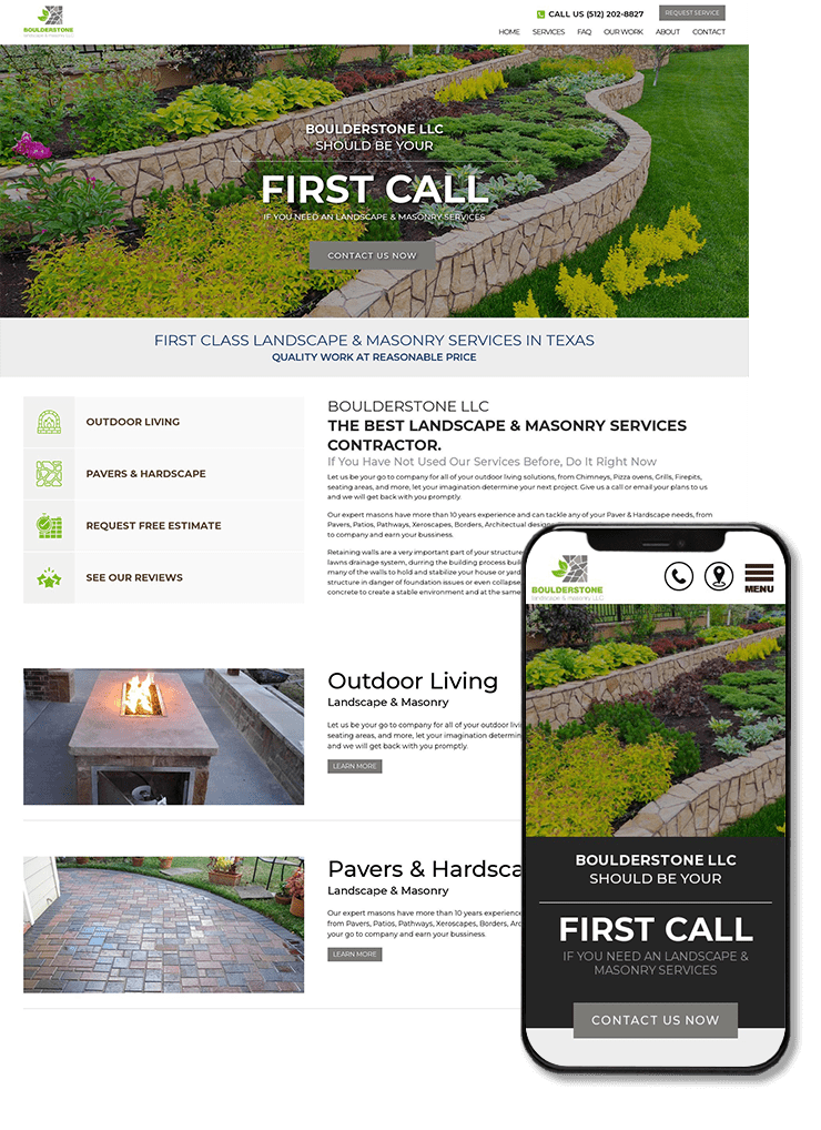 boulderstone llc custom website design