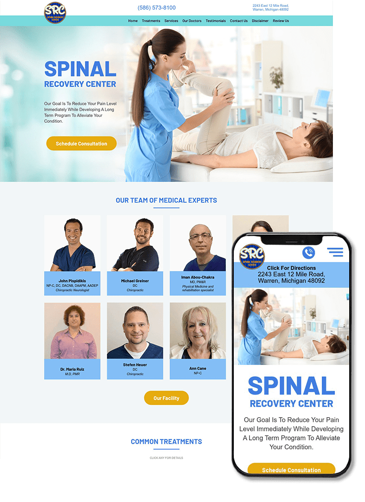 spinal recovery center one of the best healthcare website
