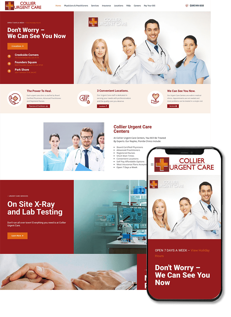 collier urgent care one of the best healthcare website
